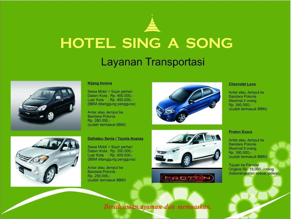 Hotel Sing A Song Пематангсиантар Экстерьер фото